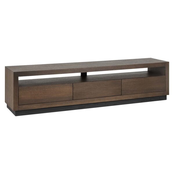 6503 BROWN - TV cabinet Oakura 3-drawers (Brown)