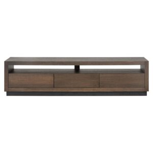 6503 BROWN - TV cabinet Oakura 3-drawers (Brown)