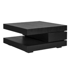 6505 BLACK - Coffee table Oakura blok C (Black)