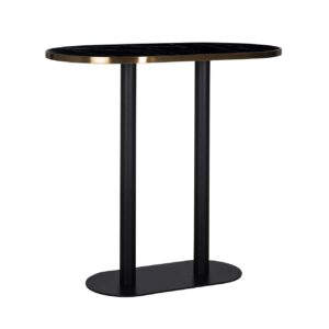7228 - Bar table Zenza oval (Black)