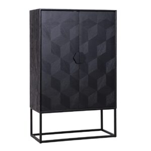 7540 - Cabinet Blax 2-doors (Black)