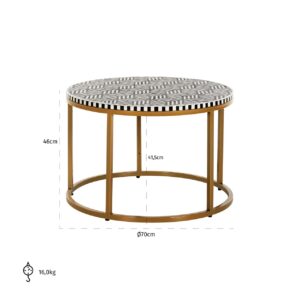 7623 - Coffee table Bliss 70Ø