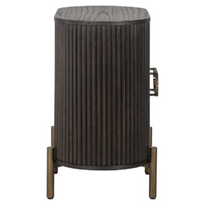 7750 - Nightstand Luxor 1-door (Brown)