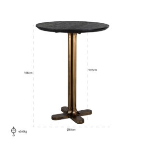 7763 - Bar table Revelin 81Ø