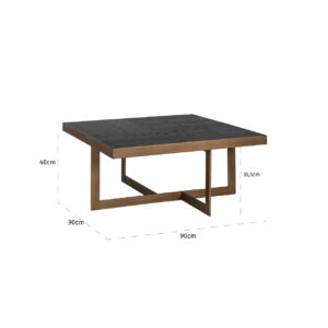 7806 - Coffee table Cambon (Dark coffee)