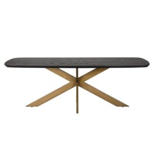 7807 - Dining table Cambon 230 danish oval (Dark coffee)