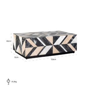 7842 - Coffee table Rostelli