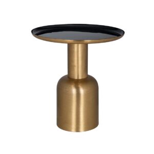 825175 - End table Xara 50Ø (Brushed Gold)