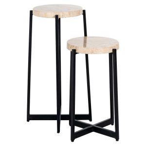 825277 - End table Dillinger set of 2 (Beige)