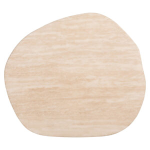 8677 - End table Fictus faux travertine (Beige)