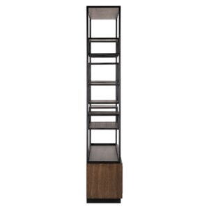 8812 BROWN - Display cabinet Bonvoy brown 2-drawers (Brown)