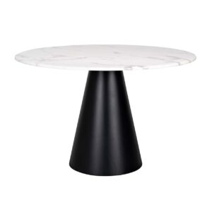 9915 - Dining table Degas 120Ø  (White)