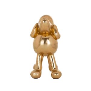 -AD-0026 - Art decoration Dog Miro (Gold)