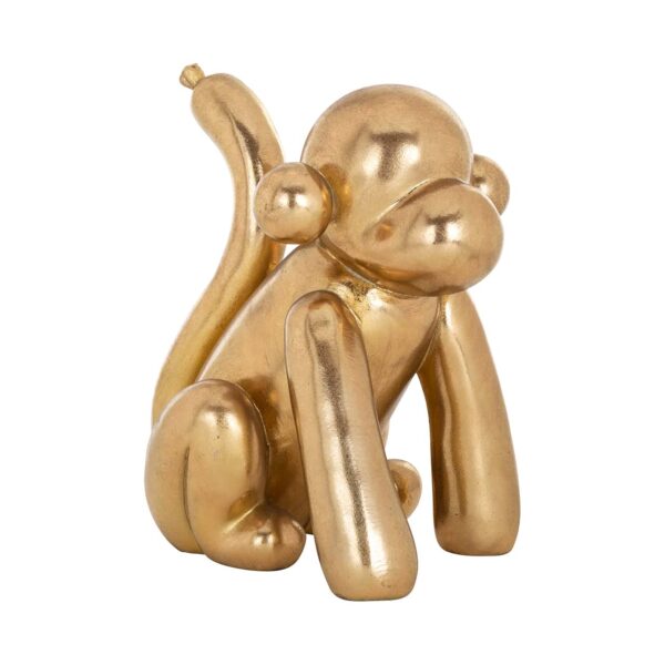 -AD-0027 - Decorative object Monkey (Gold)