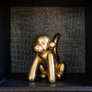 -AD-0027 - Decorative object Monkey (Gold)