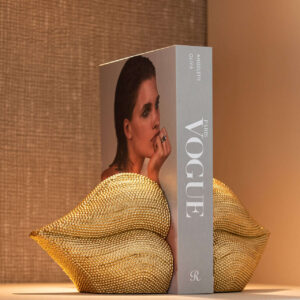 -BS-0007 - Bookstands Kiss gold (Gold)