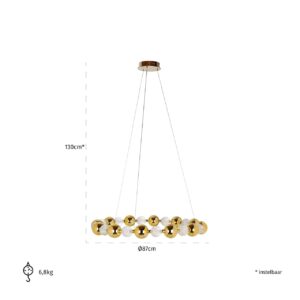 -HL-0133 - Chandelier Chanda (Gold)