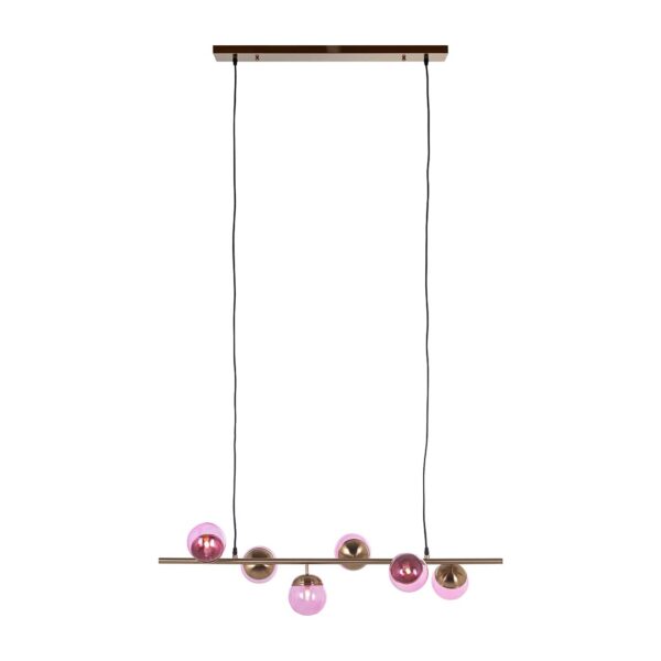 -HL-0144 - Chandelier Bente pink (Pink)