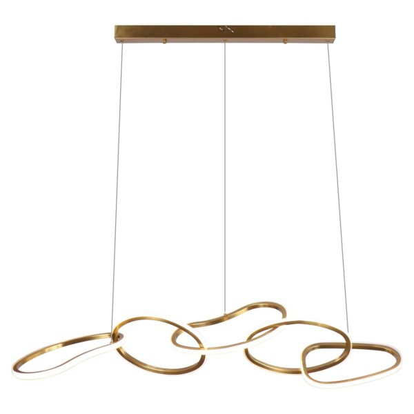 -HL-0147 - Chandelier Flyn (Brushed Gold)