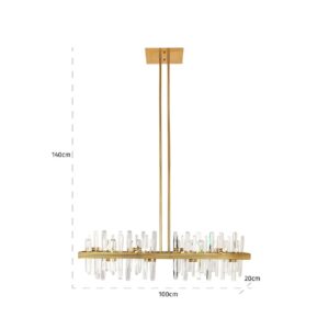 -HL-0162 - Chandelier Briget (Bronze)