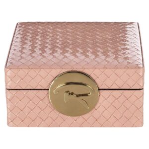 -JB-0045 - Jewellery box Rosaly small blush (Pink)