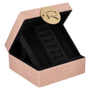 -JB-0045 - Jewellery box Rosaly small blush (Pink)