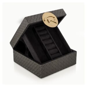 -JB-0047 - Jewellery box Rosaly small antracite (Antraciet)