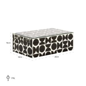 -JB-0068 - Storage Box Vivian big (Black)