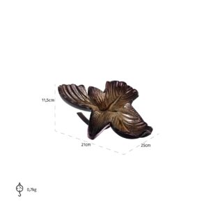 -KA-0170 - Candle holder Blossom (Bronze)