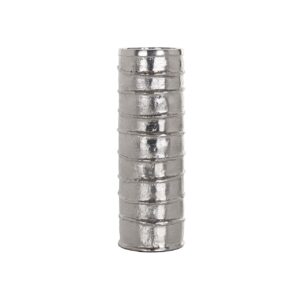 -KA-0172 - Candle holder Linde big (Silver)