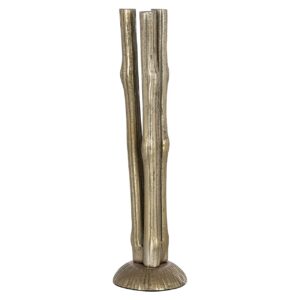 -KA-0193 - Candle holder Olly big (Brushed Gold)