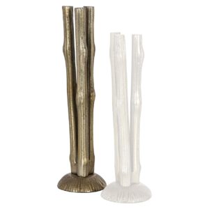 -KA-0193 - Candle holder Olly big (Brushed Gold)