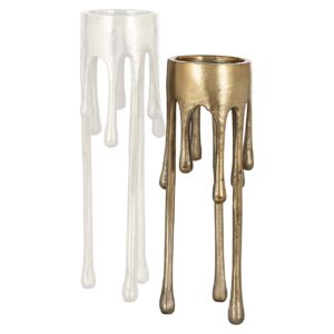 -KA-0206 - Candle holder Lorin small (Brushed Gold)