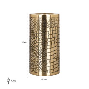 -KA-0212 - Candle holder Elyn big (Gold)