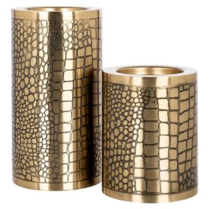 -KA-0212 - Candle holder Elyn big (Gold)