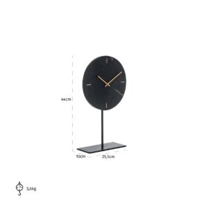 -KK-0096 - Clock Brett on standard black (Black)