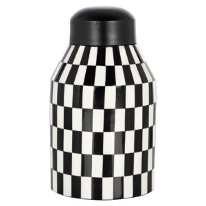 -KP-0073 - Jar Malou small (Black/white)