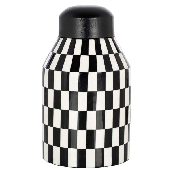 -KP-0073 - Jar Malou small (Black/white)