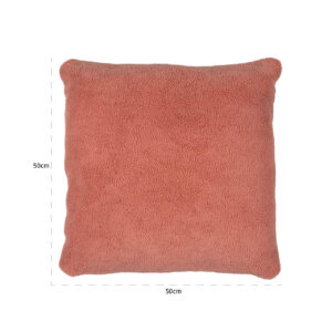 -KU-0070 - Pillow Teddy Pink 50x50 (Pink)