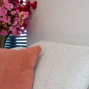 -KU-0070 - Pillow Teddy Pink 50x50 (Pink)