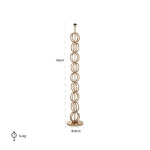 -LB-0071 - Floor Lamp Adyson gold (Gold)