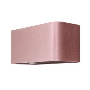 -LK-0052 RECTANGLE - Lampshade Old rose rectangle (Italian-4008 Old Rose)