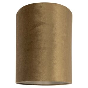 -LK-0055 OVALE - Lampshade Addy gold velvet ovale (Gold)