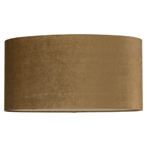 -LK-0055 OVALE - Lampshade Addy gold velvet ovale (Gold)