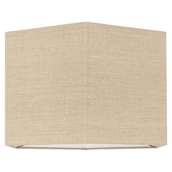 -LK-0057 HEXM - Lampshade Sally sand linnen hexagon medium