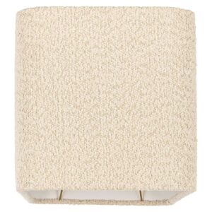 -LK-0059 RECTANGLE - Lampshade Miley sand bouclé rectangle