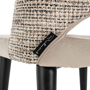 S4482 FR TRENDY NATURE - Chair Tabitha trendy nature / quartz khaki fire retardant (Be Trendy 01 Nature)