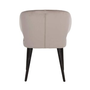 S4497 KHAKI VELVET - Chair Indigo khaki velvet (Quartz Khaki 903)