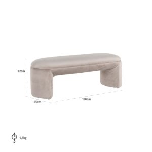 S4549 KHAKI VELVET - Bench Fargo khaki velvet (Quartz Khaki 903)