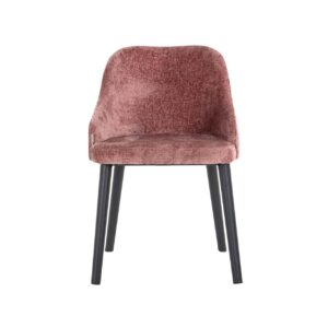 S4563 ROSE CHENILLE - Chair Twiggy rose chenille (Bergen 705 rose chenille)